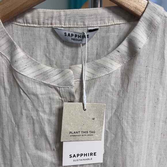 Sapphire | Ethnic Pakistani Shirt Dress Medium - Picture 4 of 5